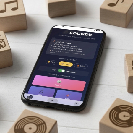 SOUNDit: el juego musical de adivinar canciones por años.